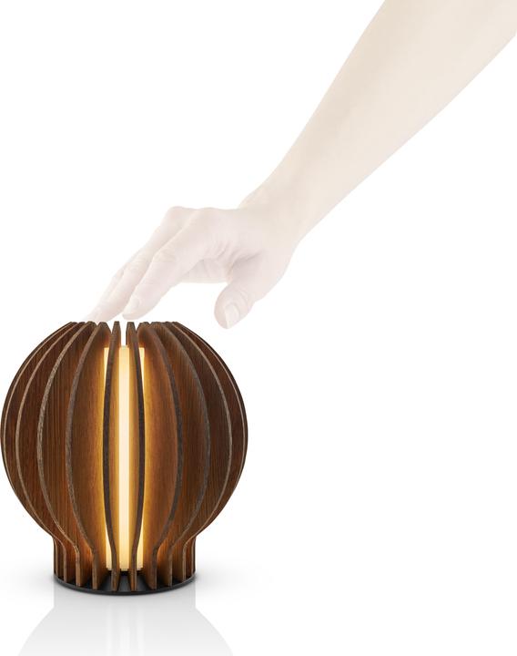 Produktbild Eva Solo Tischleuchte Radiant rund, 15 cm, Smoked (135.75 lm)