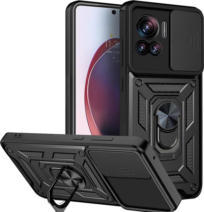 Produktbild Techsuit - CamShield Series - Motorola Edge 30 Ultra - Black (Motorola Edge 30 Ultra)