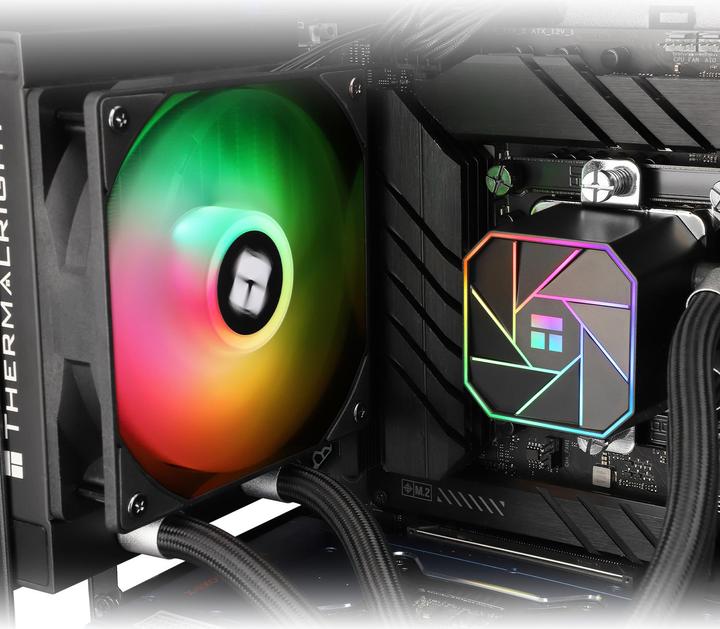 Produktbild Thermalright Aqua Elite 120 V3 Black ARGB - CPU-Wasserkühlung - Max 26 dBA