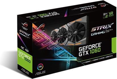 Immagine prodotto ASUS ROG STRIX GeForce GTX 1060 O6G GAMING (6 GB)