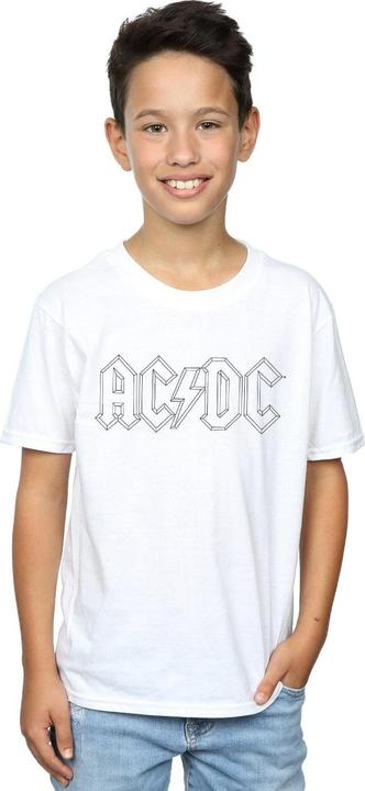 Produktbild AC/DC Black Outline Logo TShirt Jungen (140, 146)