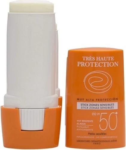 Image du produit Avène Stick zones sensibles Soins solaires ORANGE (Crème solaire visage, SPF 50, 8 ml, 8 g)