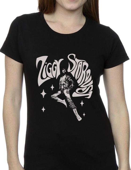 Immagine prodotto David Bowie Ziggy Pose Maglietta Donna (M)