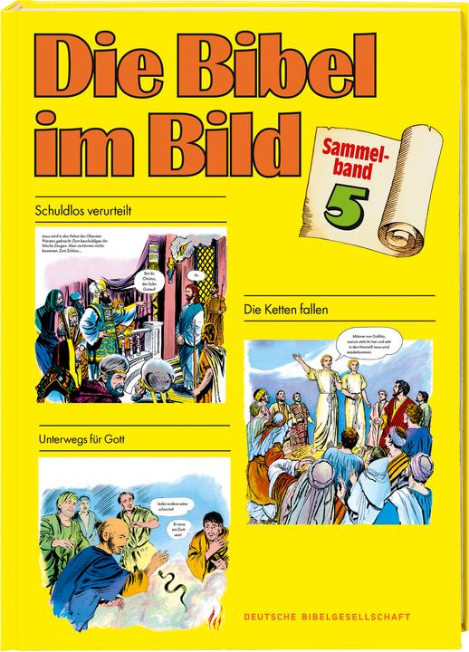 Produktbild Comic-Reihe „Die Bibel im Bild“. 50 Jahre-Jubiläumsausgabe. Kinderbuch-Klassiker ab 8 Jahren mit (Deutsch, Andr le Blanc, 2024)