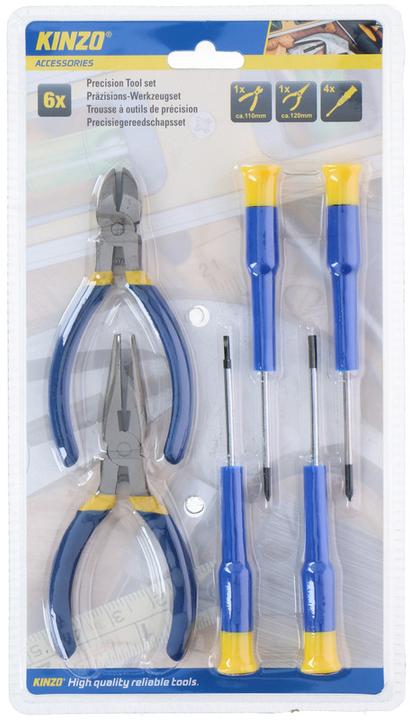 Actual product image Kinzo Precision tool set 6pc (6 pieces)