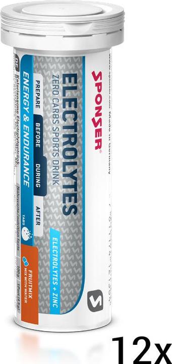 Actual product image Sponser Electrolytes (Multifruit, 12 x)