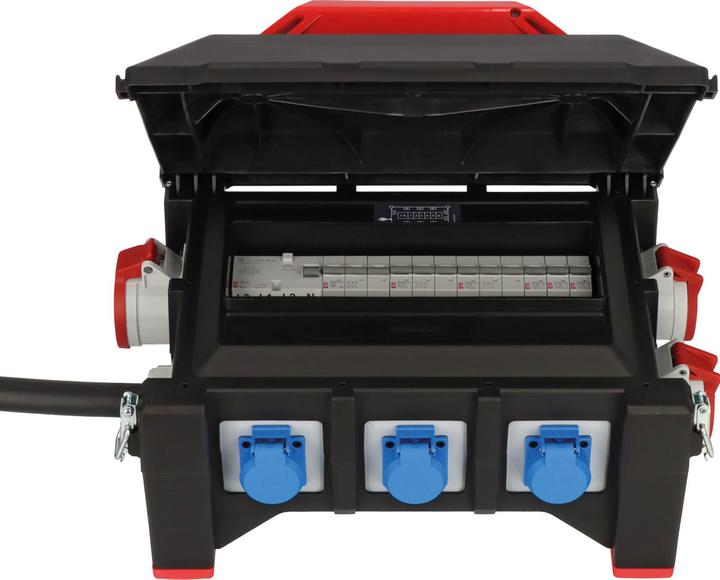 Actual product image Brennenstuhl Professional distributor BSV 5-63A FI (9 x, CEE, CEE 7/3)