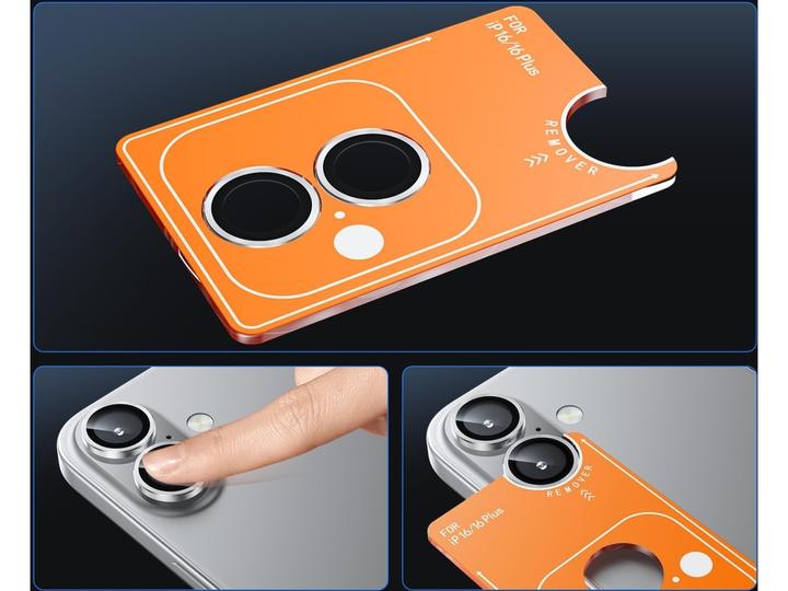 Produktbild Screenguard Camera Lens Protector Schutzglas Apple iPhone 16 Plus (1 Stück, Apple iPhone 16 Plus)