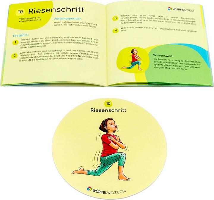 Produktbild Würfelwelt Einlegescheiben Spiel und Bewegung