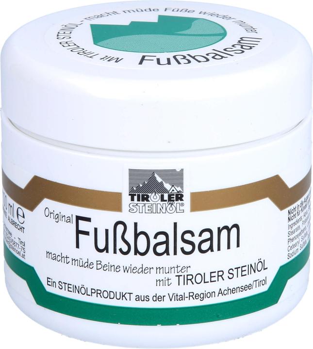 Tiroler Steinöl Fussbalsam (Fussbad, 100 ml)