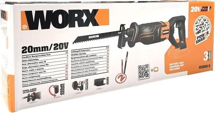 Image du produit Worx Scie sabre sans fil