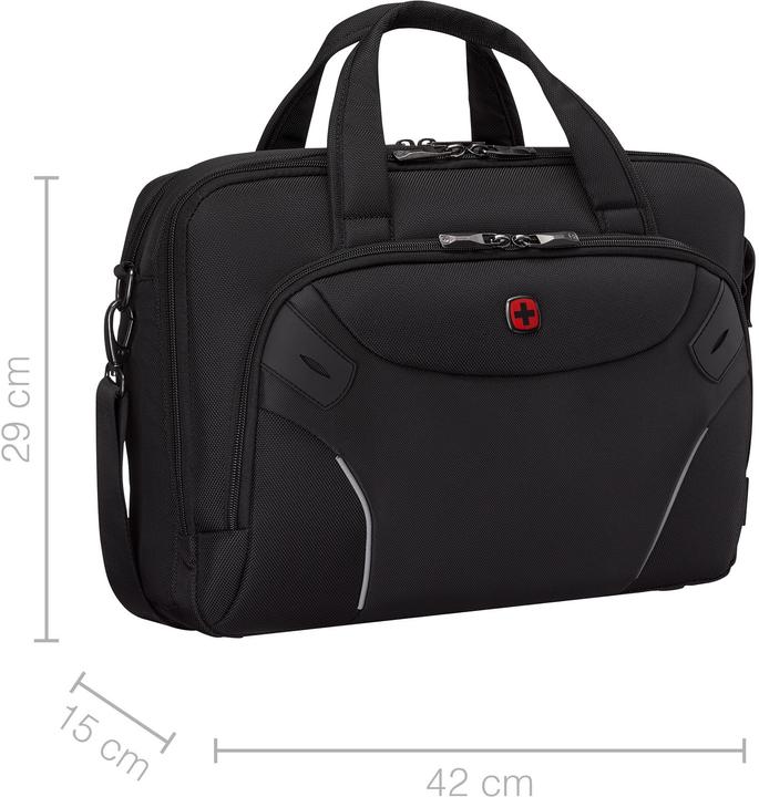Image du produit Wenger Cosmic Brief 14 - 16" Laptop-Tasche mit Tablet-Fach - schwarz (16")