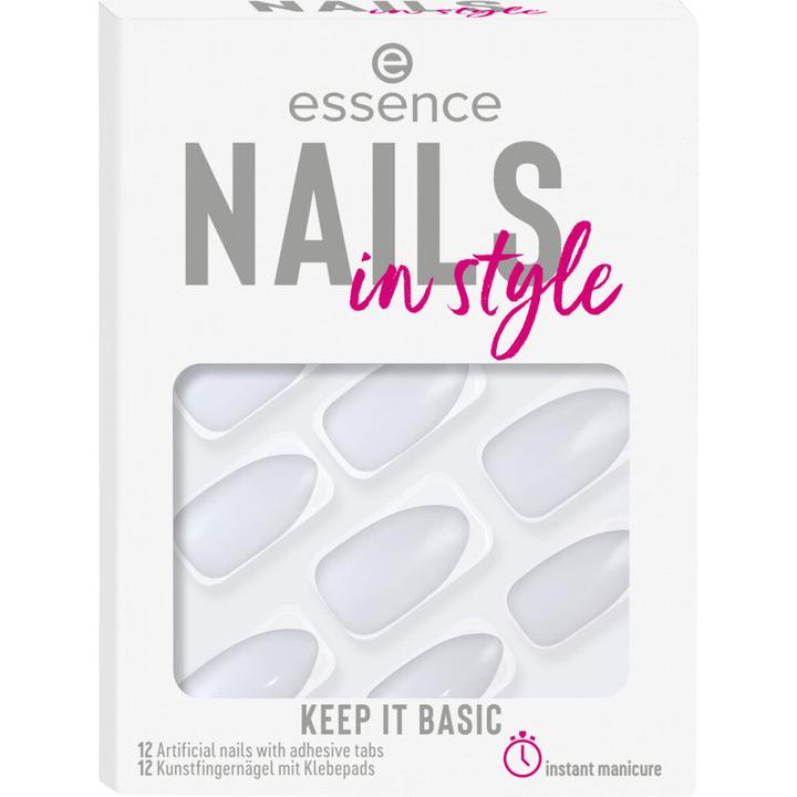 Produktbild essence Nails in style 15 (Kunstnägel, White)