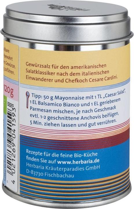 Produktbild Herbaria Caesar Salad bio (120 g)
