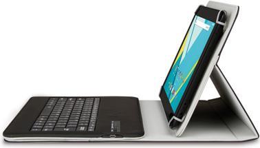 Produktbild Hamlet Universal Cover 101 KBT2 Universalhülle mit abnehmbarer Bluetooth-Tastatur für Tablet von (Eng. Int.)