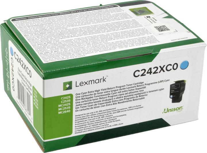 Actual product image Lexmark C242XC0 (C)