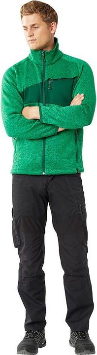Actual product image Mascot Micro fleece jacket Customised 22503 black-blue size XL (XL)