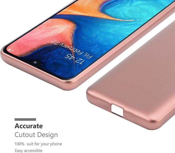 Image du produit Cadorabo Couverture métallique mate TPU (Samsung Galaxy A20e, Samsung Galaxy A10e)
