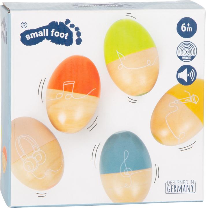 Produktbild small foot Musikeier Groovy Beats (Deutsch, Französisch, Italienisch, Englisch)