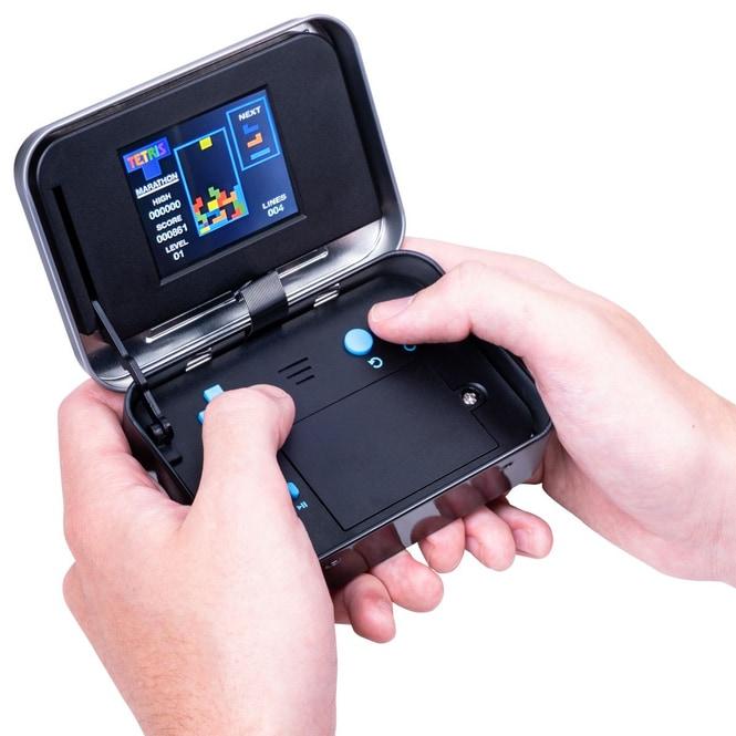 Actual product image Fizz Creations Tetris Arcade in a Tin