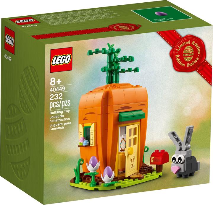 Actual product image LEGO Easter Bunny Carrot House (40449, LEGO Rare Sets)