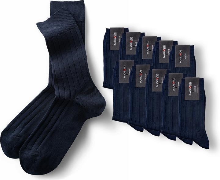 Image du produit Blacksocks Mi-chaussettes Classic Set (paquet de 10, 47 - 48)