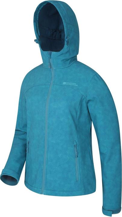 Immagine prodotto Mountain Warehouse Giacca Soft Shell donna/donna Exodus stampata resistente all'acqua (30)
