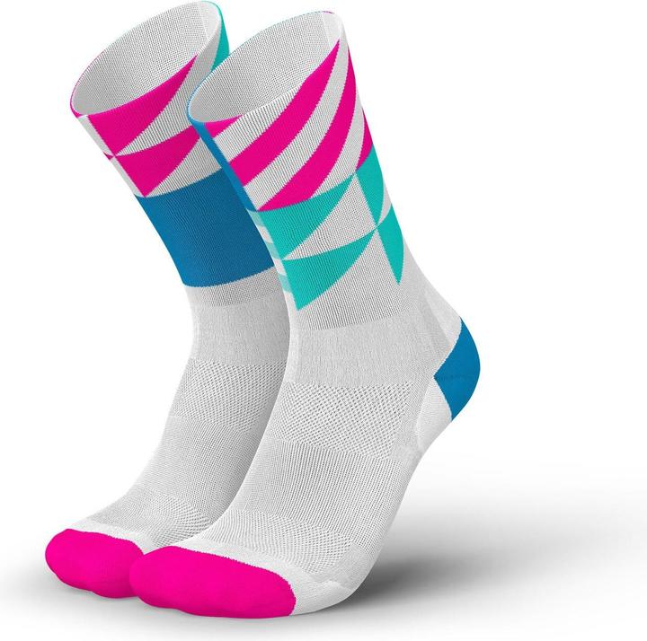 white blue pink