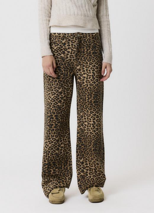 Image du produit Lmtd Pantalon à large jambe imprimé léopard (170)