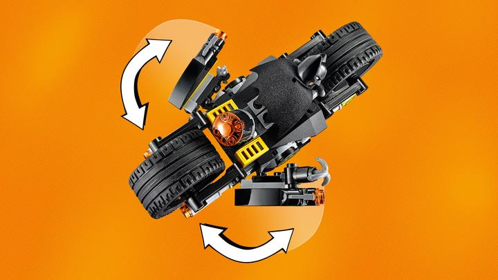 Actual product image LEGO Super Heroes Batman: Gotham City Cycle Chase (76053, LEGO DC)