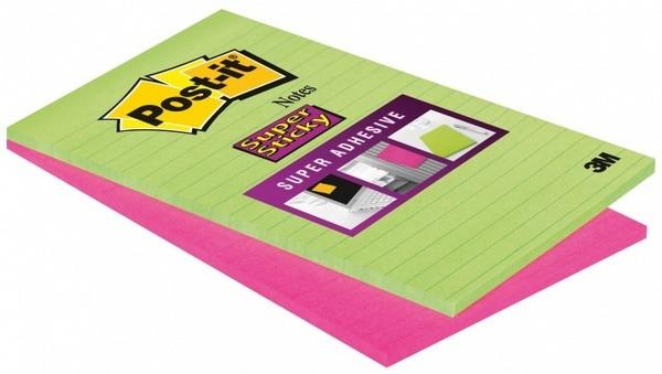 Produktbild Post-it Super Sticky Grossformat (12.5 x 20.5 cm)