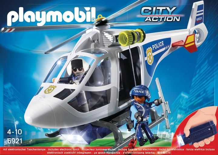 Produktbild Playmobil Police-Helikopter (6921)