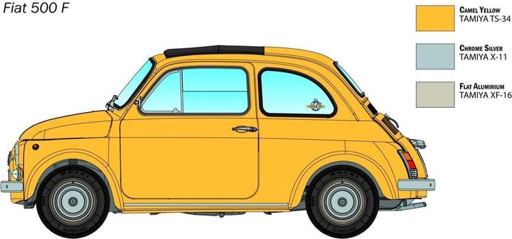 Produktbild 1:12 Fiat 500 F Upgraded Edition