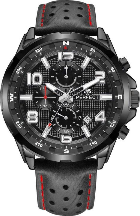 HERREN CH05L – CHRONOGRAPH (zp353g) + BOX (205 mm)