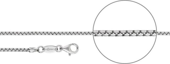 Der Kettenmacher Erbskette Halskette (Silber, 45 cm)