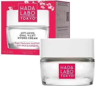 Actual product image Hada Labo Red Oval V-Lift Anti-Wrinkle Day and Night Cream (50 ml)