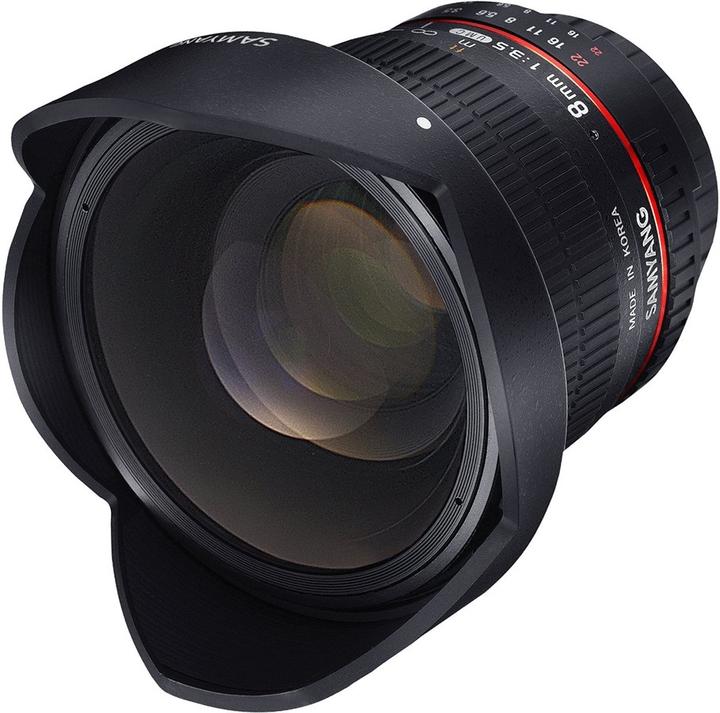 Actual product image Samyang 8mm F3.5 CSII Fuji X (Fujifilm X, APS-C / DX)