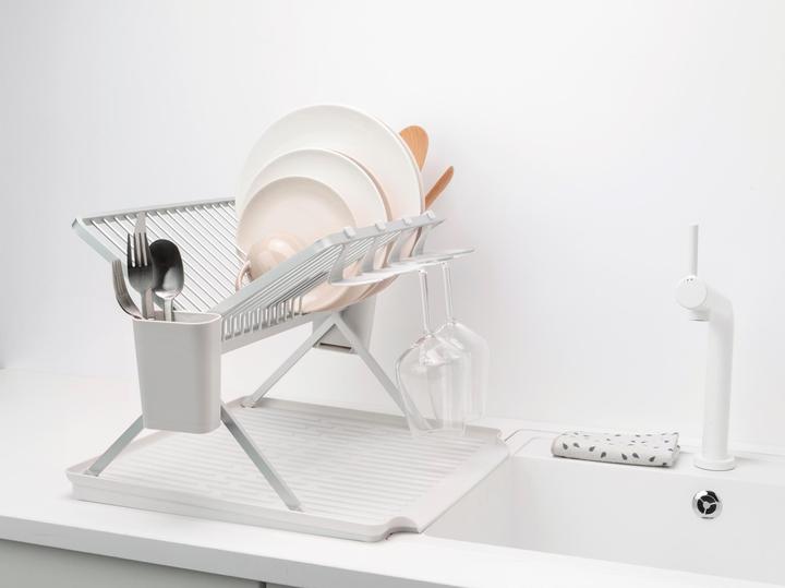 Productafbeelding Brabantia Afdruiprek Spoelbakzijde Groot, Lichtgrijs