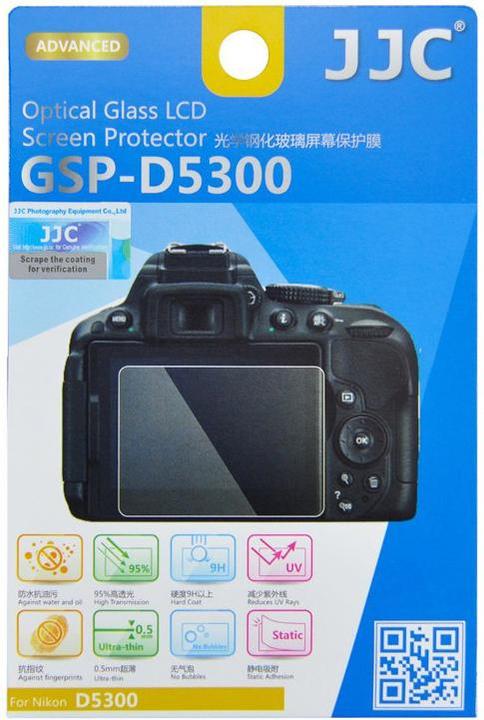 JJC GSP D5300 Optical Glass Protector (Displayschutz, D5600, D5300, D5500)