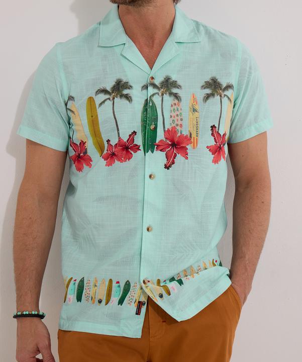 Immagine prodotto Joe Browns Surf Board Placement Print Short Sleeve Shirt (L)