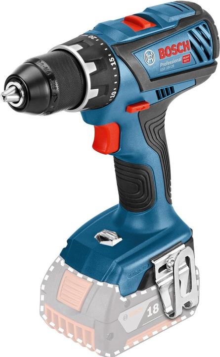 Image du produit Bosch Professional Perceuse-visseuse sans fil GSR 18V-28, version Solo, L-BOXX (Fonctionnement sur batterie)