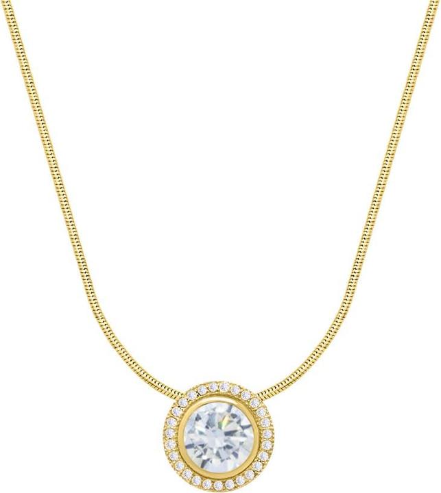 Candy Halskette Delicacy, 925 Sterling Silber, vergoldet (18k vergoldet, 925 Sterling Silber, 925er Sterlingsilber, 42 cm)