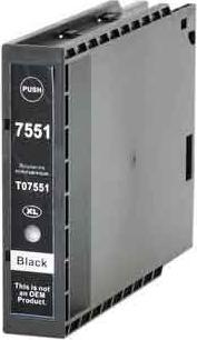 Produktbild Hermex Kompatibel Druckerpatrone Epson T7551 black 130ml (BK)