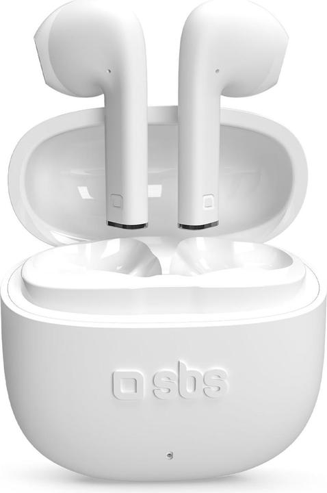 Produktbild SBS One Color Semi-In-Ear weiá TWS-BT-Headset (90 h, Kabellos)