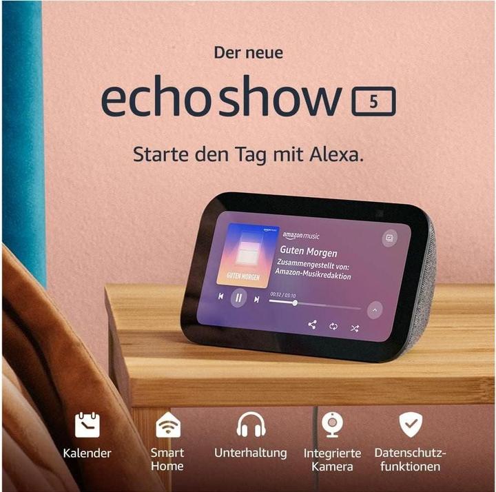 Immagine prodotto Amazon Echo Show 5 (3rd generation) (Amazon Alexa)