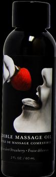 Productafbeelding Shots Strawberry Edible Massage Oil (60 ml)