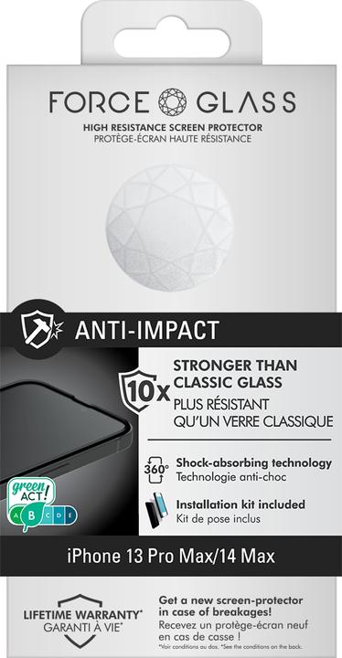 Actual product image Bigben Connected Glass screen protector (1 Piece, Apple iPhone 13 Pro Max, Apple iPhone 14 Plus)