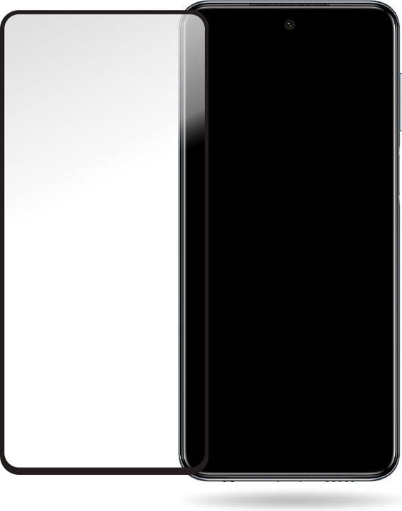 Actual product image Mobilize Black frame glass (1 Piece, Xiaomi Redmi Note 9 Pro, Xiaomi Redmi Note 9S)