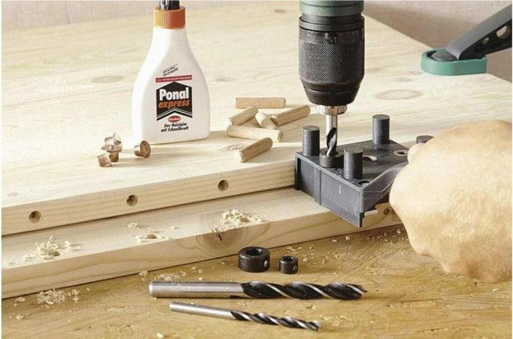 Immagine prodotto wolfcraft wolfcraft 1 Universal-Meisterdübler-Set 78-tlg. (79 pz.)