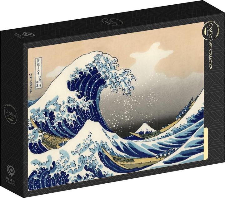 Actual product image Grafika Puzzle 500 pieces Hokusai - The Great Wave off Kanagawa (500 pieces)
